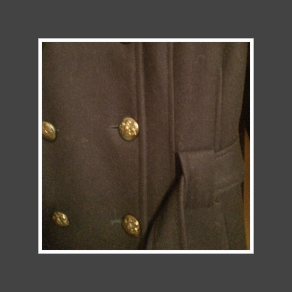 NEW La Nouvelle Renaissance Wool Coat-Deep Purple - Picture 5 of 7